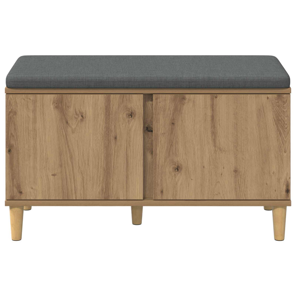 Panca per ingresso con porta Rovere Artigianale 80 x 38 x 46 cm