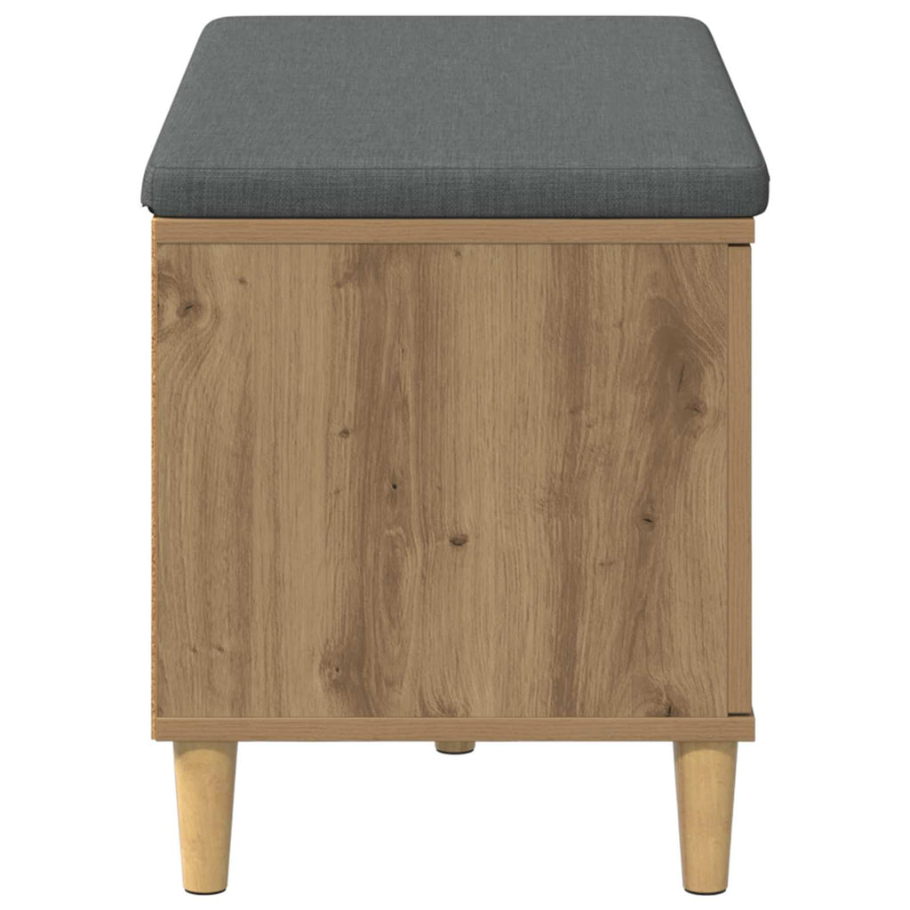 Panca per ingresso con porta Rovere Artigianale 80 x 38 x 46 cm