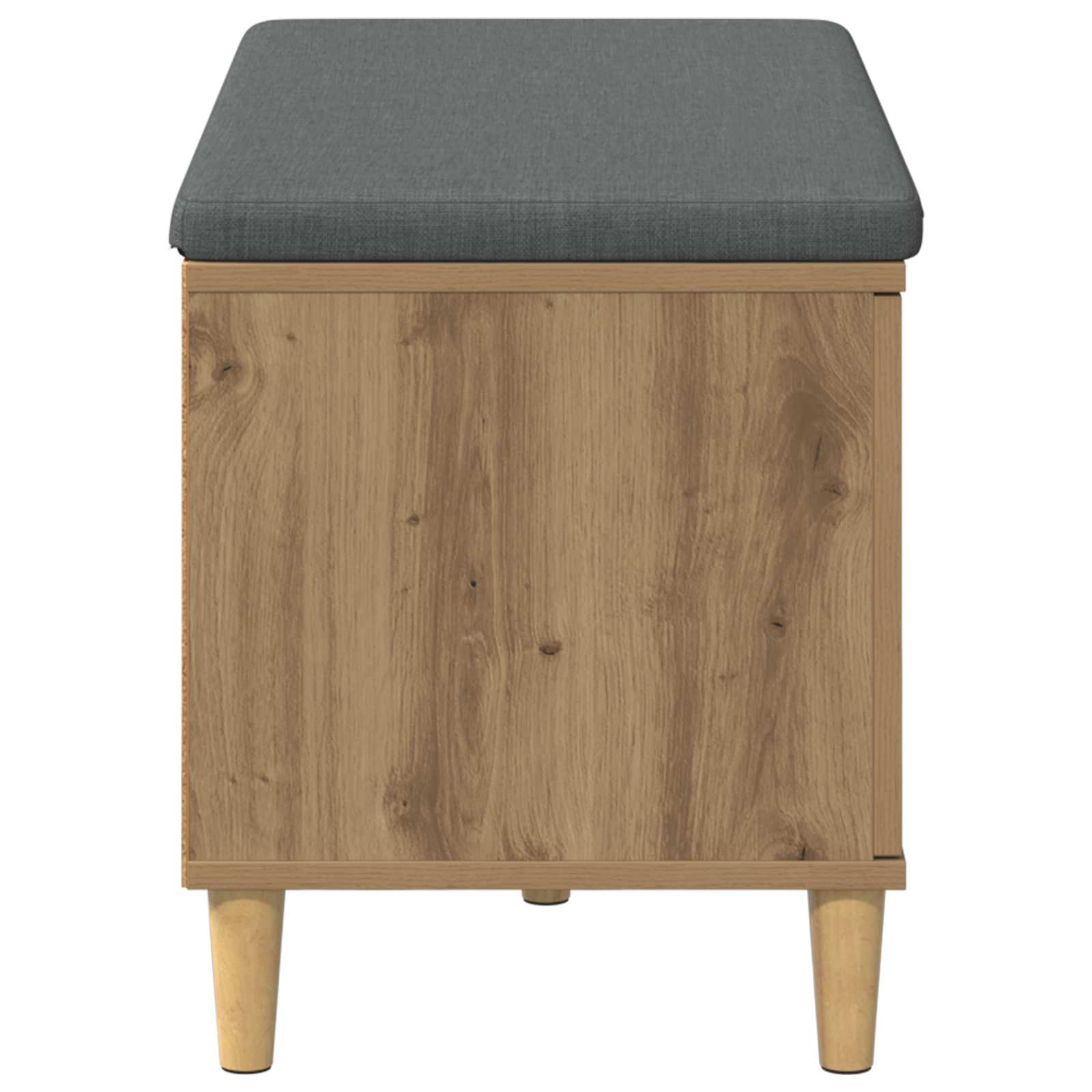 Panca per ingresso con porta Rovere Artigianale 80 x 38 x 46 cm