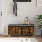 Panca per ingresso Quercia Affumicata 100 x 38 x 46 cm