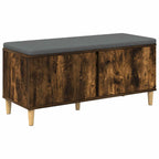 Panca per ingresso Quercia Affumicata 100 x 38 x 46 cm