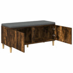 Panca per ingresso Quercia Affumicata 100 x 38 x 46 cm