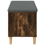 Panca per ingresso Quercia Affumicata 100 x 38 x 46 cm