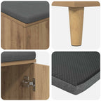 Panca per ingresso Rovere Artigianale 100 x 38 x 46 cm