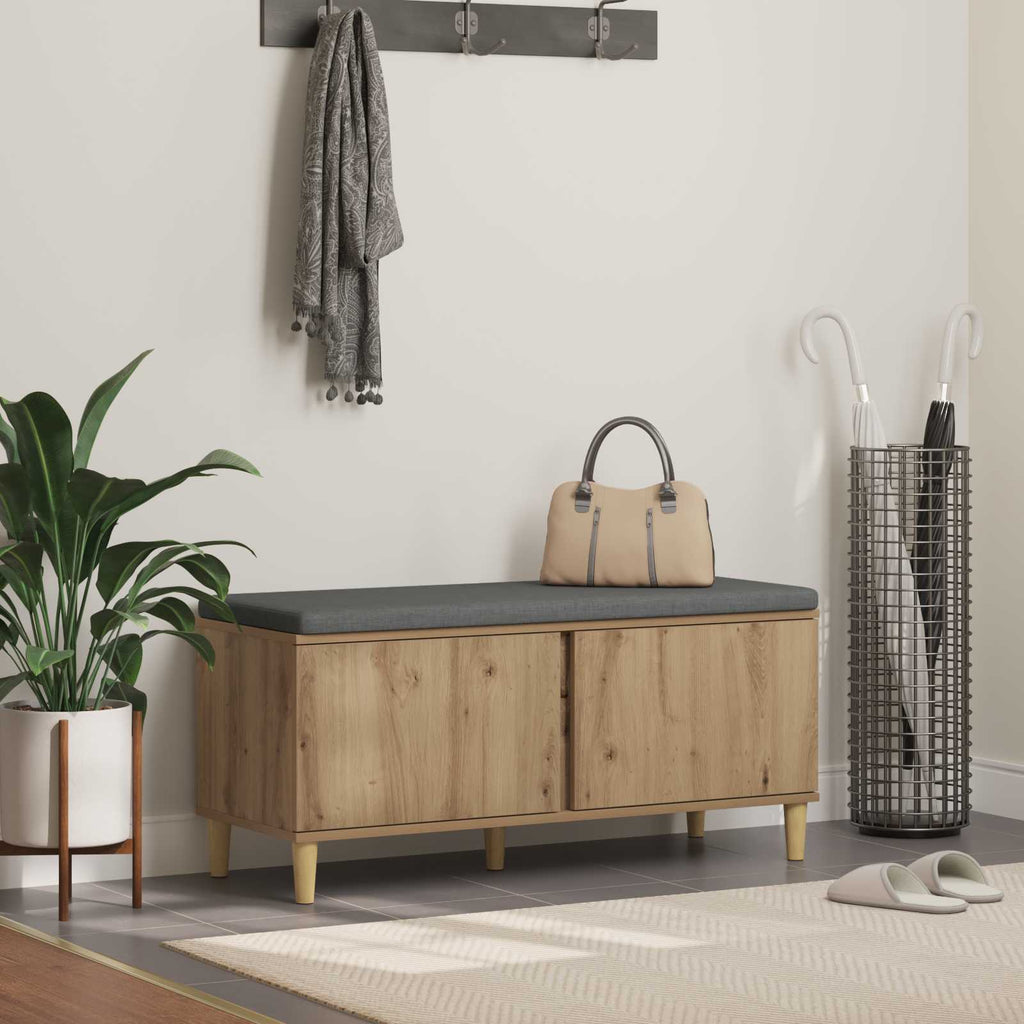 Panca per ingresso Rovere Artigianale 100 x 38 x 46 cm