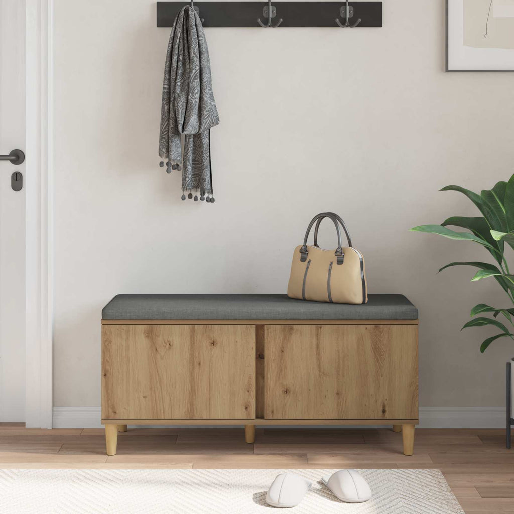 Panca per ingresso Rovere Artigianale 100 x 38 x 46 cm