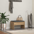 Panca per ingresso Rovere artigianale 63 x 38 x 40 cm