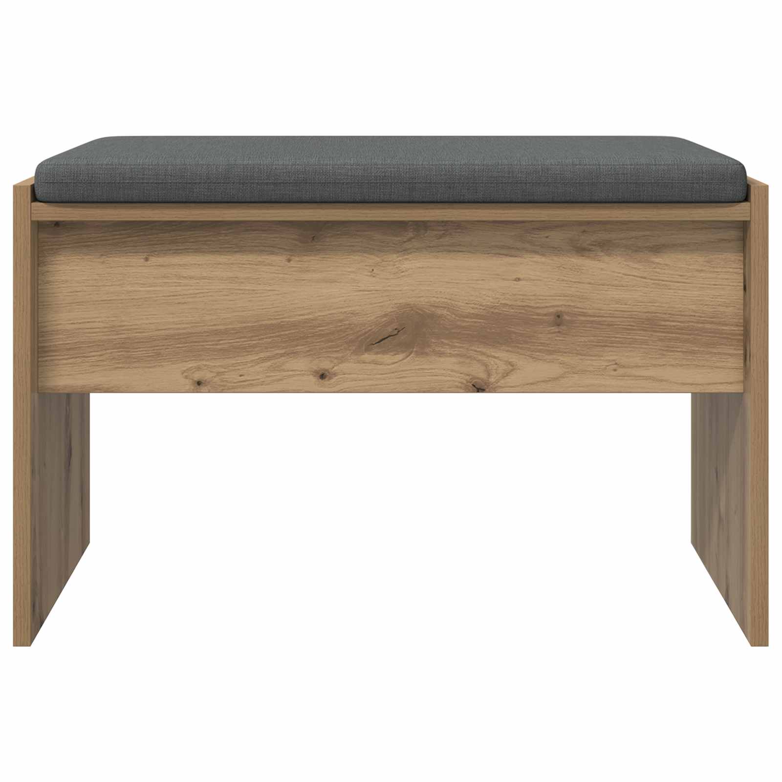 Panca per ingresso Rovere artigianale 63 x 38 x 40 cm