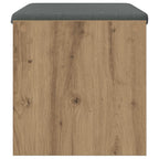 Panca per ingresso Rovere artigianale 63 x 38 x 40 cm