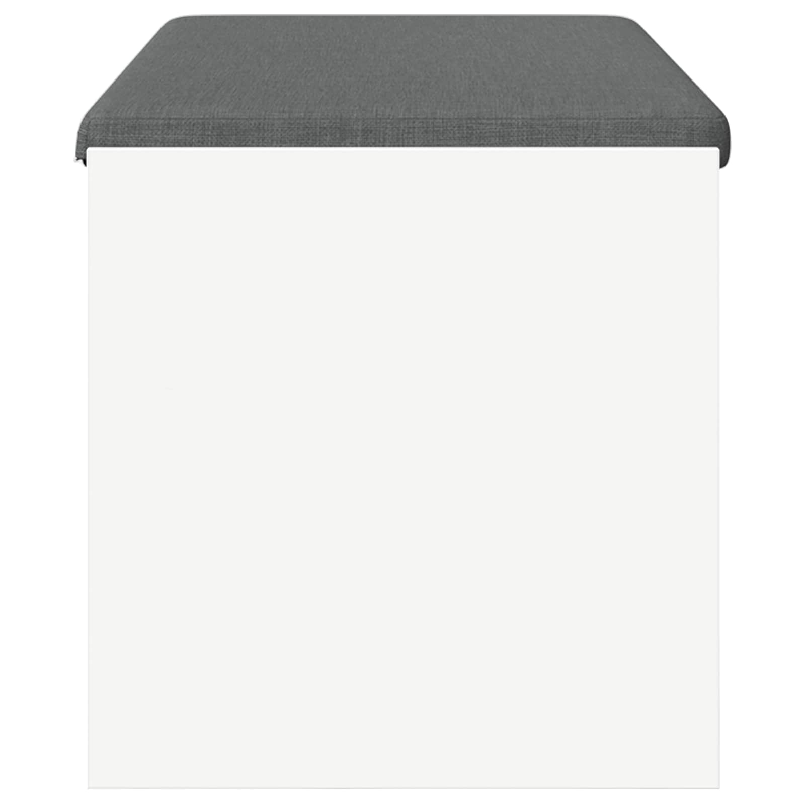 Panca per ingresso con cuscino Bianco 103 x 38 x 40 cm