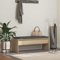 Panca per ingresso con cuscino Rovere Sonoma 103 x 38 x 40 cm