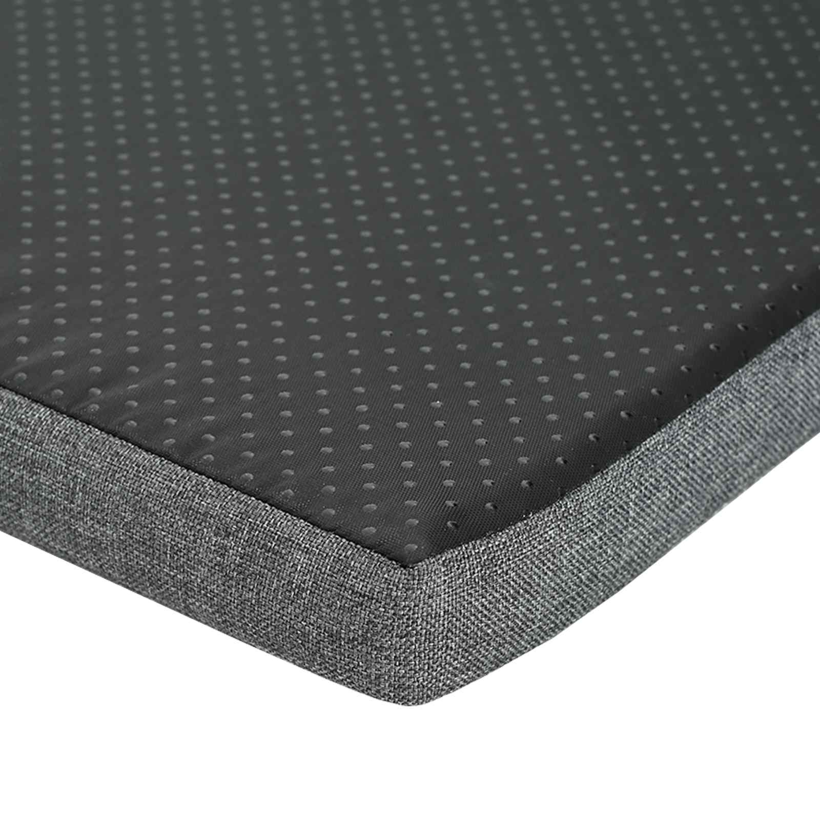 Panca per ingresso con cuscino Bianco 63 x 38 x 45 cm