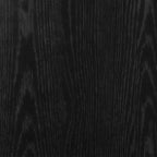 Panca per ingresso con cuscino Rovere Nero 63 x 38 x 45 cm