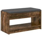 Panca per ingresso Quercia Affumicata 83 x 38 x 45 cm