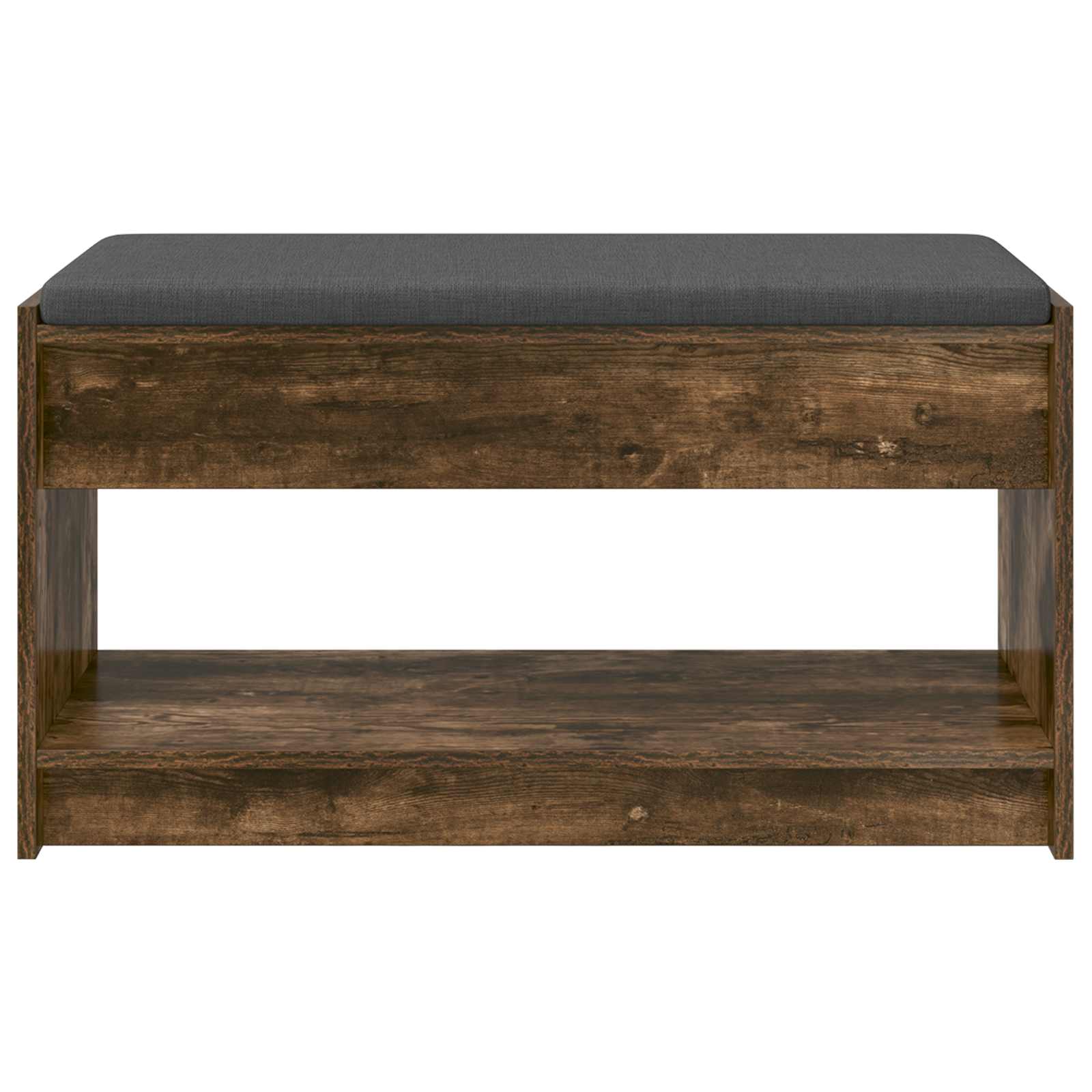 Panca per ingresso Quercia Affumicata 83 x 38 x 45 cm