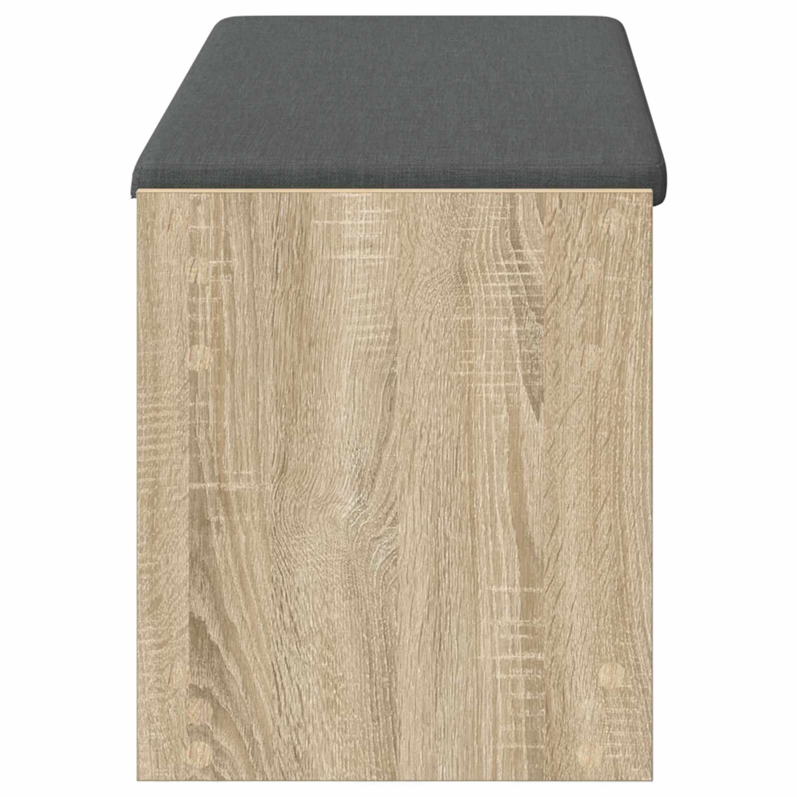 Panca per ingresso con cuscino Rovere Sonoma 103 x 38 x 45 cm