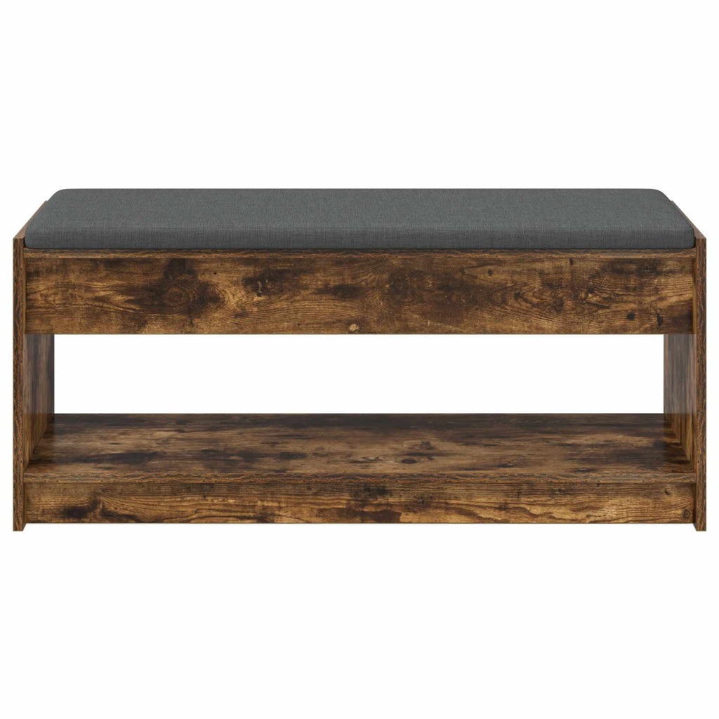 Panca per ingresso Quercia Affumicata 103 x 38 x 45 cm