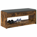 Panca per ingresso Quercia Affumicata 103 x 38 x 45 cm
