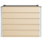Fioriera Avorio 100 x 100 x 75 cm Acciaio