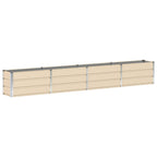 Fioriera Avorio 320 x 40 x 45 cm Acciaio