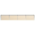 Fioriera Avorio 320 x 40 x 45 cm Acciaio