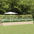 Fioriera Avorio 600 x 80 x 45 cm Acciaio
