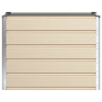 Fioriera Avorio 100 x 50 x 75 cm Acciaio zincato