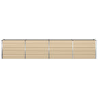 Fioriera Avorio 385 x 50 x 75 cm Acciaio zincato