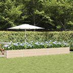 Fioriera Avorio 480 x 50 x 45 cm Acciaio zincato