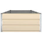 Fioriera Avorio 290 x 100 x 45 cm Acciaio zincato