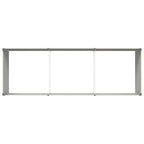 Fioriera Avorio 290 x 100 x 45 cm Acciaio zincato