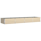 Fioriera Avorio 385 x 100 x 45 cm Acciaio zincato