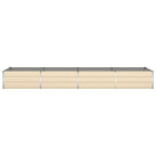 Fioriera Avorio 385 x 100 x 45 cm Acciaio zincato