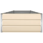 Fioriera Avorio 385 x 100 x 45 cm Acciaio zincato