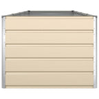 Fioriera Avorio 385 x 100 x 75 cm Acciaio zincato