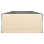 Fioriera Avorio 480 x 100 x 45 cm Acciaio zincato