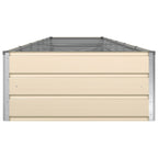 Fioriera Avorio 580 x 100 x 45 cm Acciaio zincato