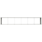 Fioriera Avorio 580 x 100 x 45 cm Acciaio zincato