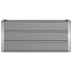 Fioriera Grigio chiaro 100 x 40 x 45 cm Acciaio