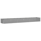 Fioriera Grigio chiaro 480 x 80 x 45 cm Acciaio