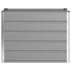 Fioriera Grigio chiaro 100 x 50 x 77 cm Acciaio zincato