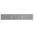 Fioriera Grigio chiaro 290 x 50 x 45 cm Acciaio zincato