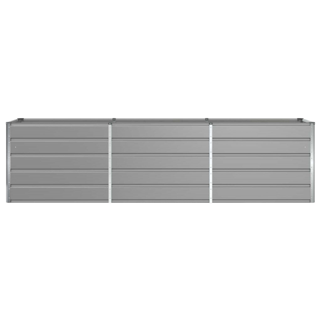 Fioriera Grigio chiaro 290 x 50 x 75 cm Acciaio zincato