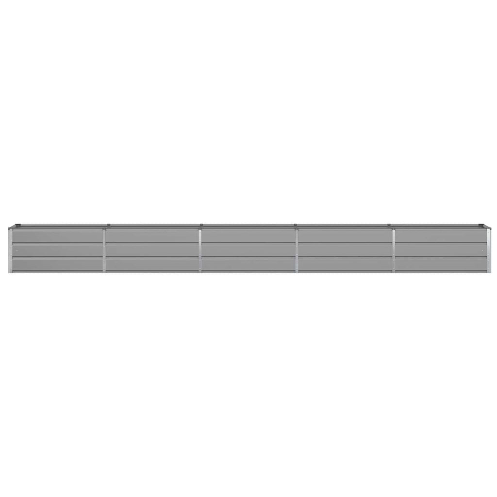 Fioriera Grigio chiaro 480 x 50 x 45 cm Acciaio zincato