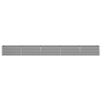 Fioriera Grigio chiaro 480 x 50 x 45 cm Acciaio zincato