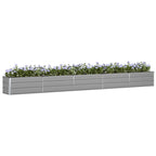 Fioriera Grigio chiaro 480 x 50 x 45 cm Acciaio zincato