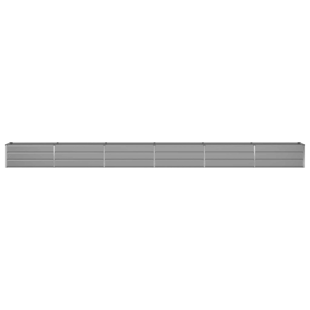 Fioriera Grigio chiaro 580 x 50 x 45 cm Acciaio zincato