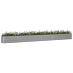 Fioriera Grigio chiaro 580 x 50 x 45 cm Acciaio zincato