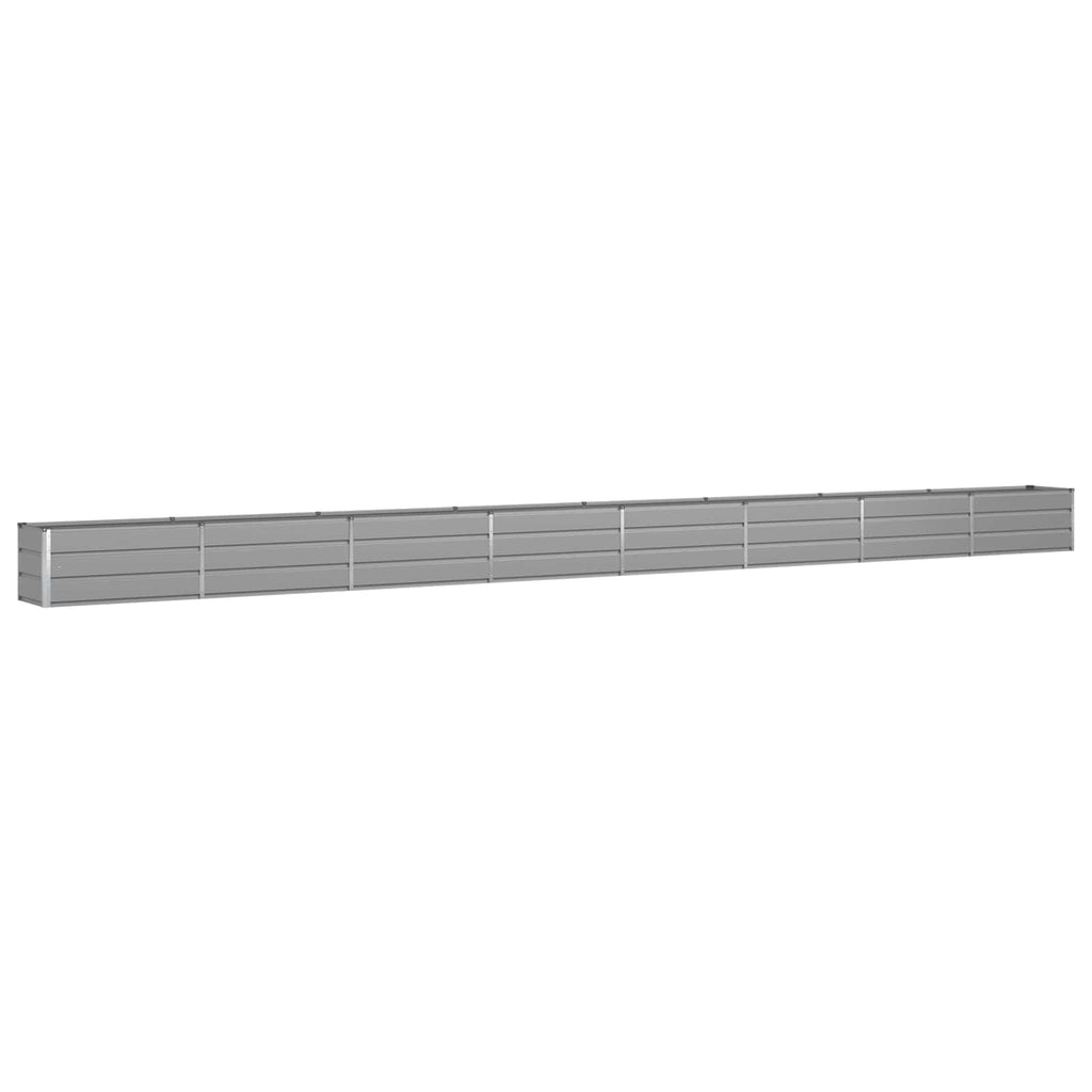 Fioriera Grigio chiaro 770 x 50 x 45 cm Acciaio zincato