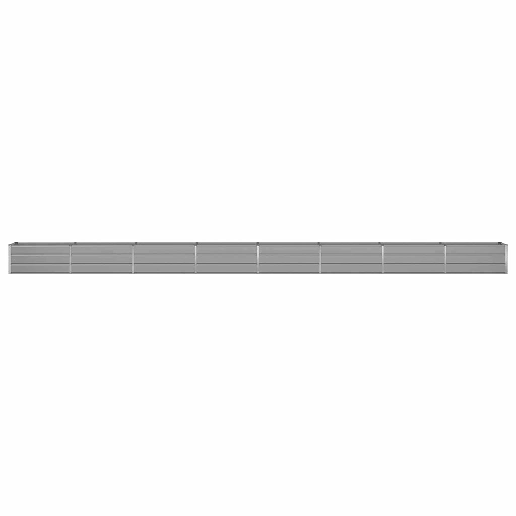 Fioriera Grigio chiaro 770 x 50 x 45 cm Acciaio zincato